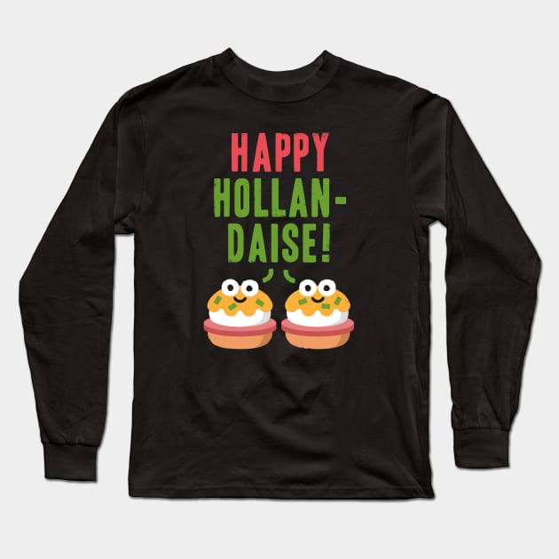 Eggs Benediction Long Sleeve T-Shirt by David Olenick